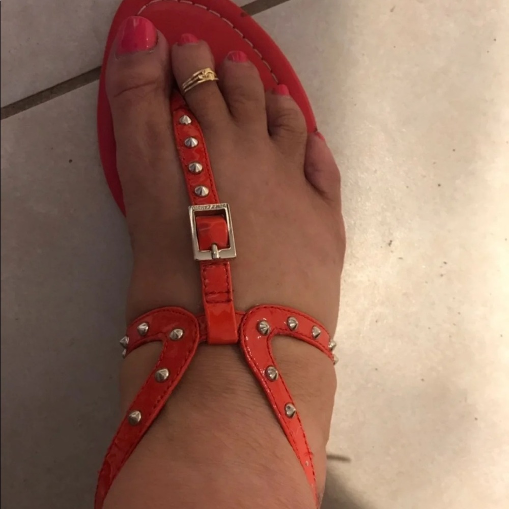 Vince Camuto Red sandals in New Condition 7.5